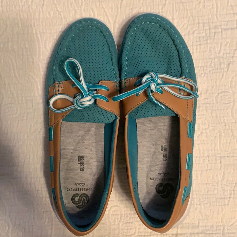Turquoise Jocolin Vista Boat Shoes - Clark’s